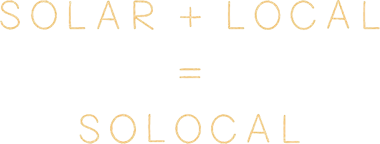 Solar + Local = SoLocal!