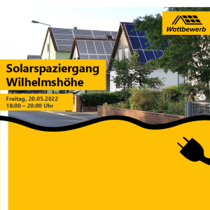 SharePic zum Solarspaziergang vom Wattbewerb am 20.05.2022